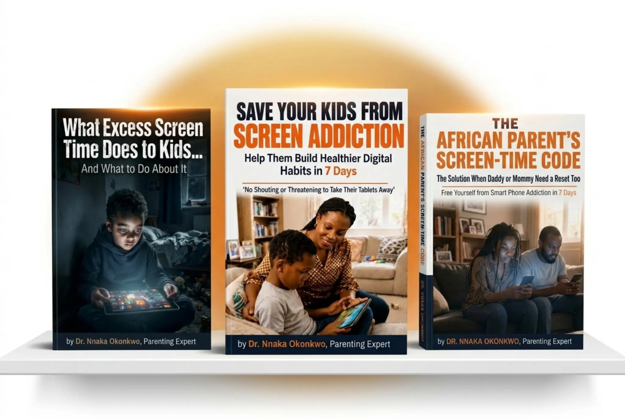 Save Your Kids from Screen Addiction workbook with both bonus guides